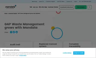 Preview of the GAP Waste Management Case Study
