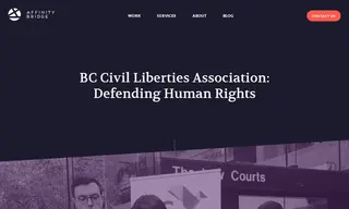 Preview of the BC Civil Liberties Association (bccla) Case Study