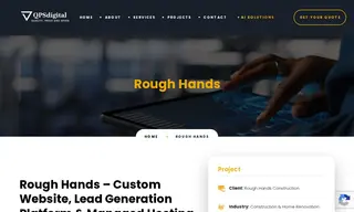 Preview of the Rough Hands Construction Case Study