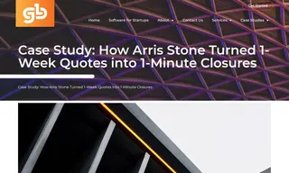 Preview of the Arris Stone Case Study