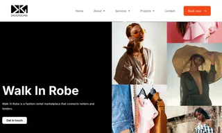 Preview of the Walk In Robe App Case Study