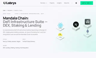Preview of the Mandala Chain Case Study