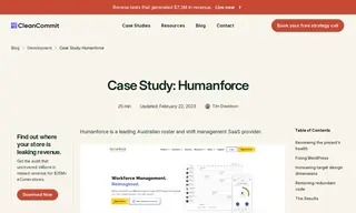 Preview of the Humanforce Case Study