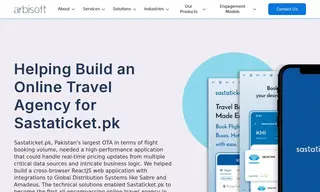Preview of the Sastaticket.pk Case Study