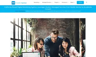 Preview of the California-based Digital Marketing Agency Case Study