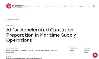 Preview of the International Marine Supplier, Singapore Case Study