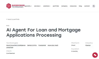 Preview of the Large Financial Services Provider Case Study