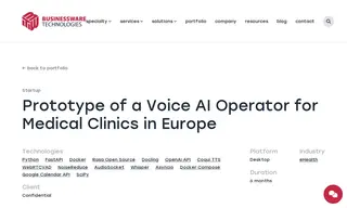 Preview of the European Medical Startup Case Study