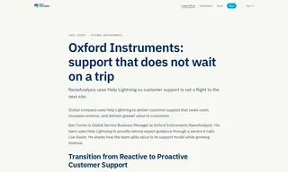 Preview of the Oxford Instruments NanoAnalysis Case Study