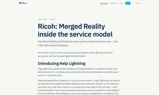 Preview of the Ricoh Case Study