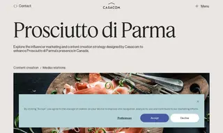 Preview of the Prosciutto Di Parma Case Study