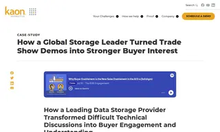 Preview of the Leading Data Storage Provider Case Study