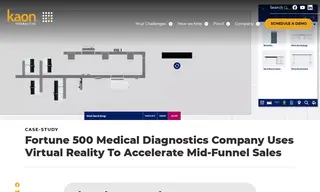 Preview of the Fortune 500 Medical Diagnostics Company Case Study