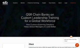 Preview of the QSR Chain (Global Managers Leadership Program) Case Study
