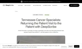Preview of the Tennessee Cancer Specialists Case Study