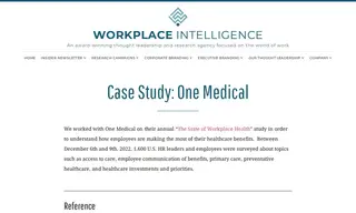 Preview of the One Medical Case Study