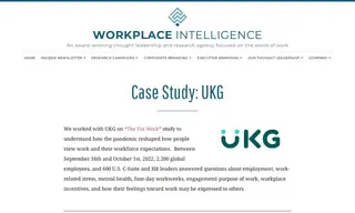 Preview of the UKG Case Study