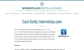 Preview of the Internships.com Case Study