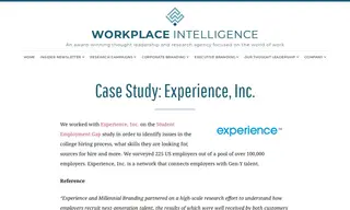 Preview of the Experience Case Study