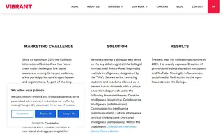 Preview of the Collégial international Sainte-Anne Case Study