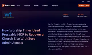 Preview of the Worship Times Case Study