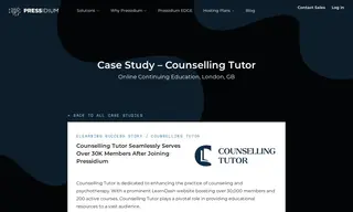 Preview of the Counselling Tutor Case Study