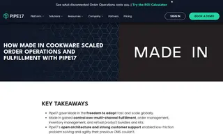 Preview of the Made In Cookware Case Study