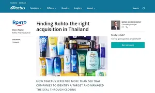 Preview of the Rohto Pharmaceutical Case Study