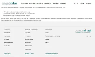 Preview of the Large Telecommunications Company Case Study