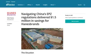 Preview of the HanesBrands Case Study