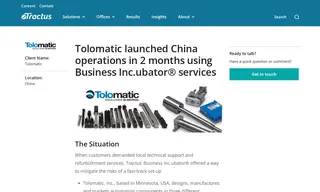 Preview of the Tolomatic Case Study