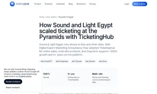 Preview of the Sound & Light Egypt Case Study