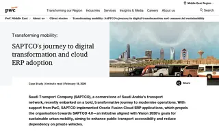 Preview of the Saudi Transport Company (saptco) Case Study