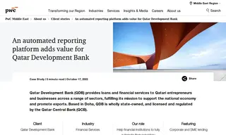 Preview of the Qatar Development Bank Case Study