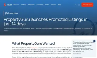 Preview of the PropertyGuru Case Study
