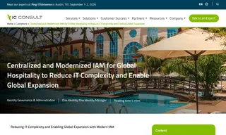 Preview of the Leading Spanish Hotel Group Case Study