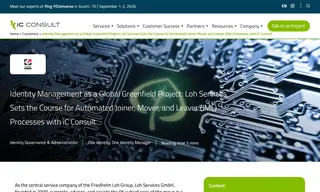 Preview of the Loh Services GmbH Case Study