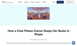 Preview of the Club Pilates Franchise in Boca South Case Study