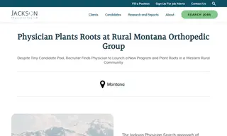Preview of the Rural Montana Orthopedic Group Case Study