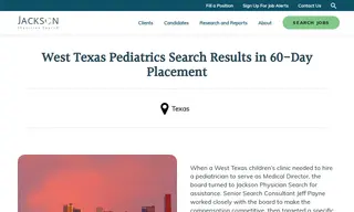 Preview of the West Texas Children’s Clinic Case Study