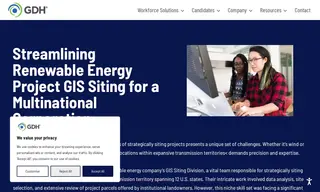 Preview of the Multinational Renewable Energy Company’s GIS Siting Division Case Study