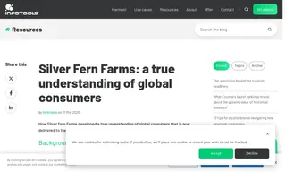 Preview of the Silver Fern Farms Case Study