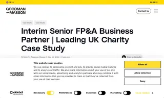 Preview of the Leading UK Charity Case Study