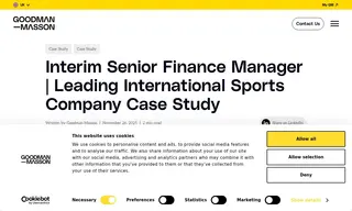 Preview of the Leading International Sports Company Case Study