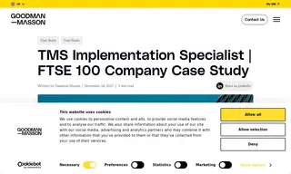 Preview of the FTSE 100 Company Case Study