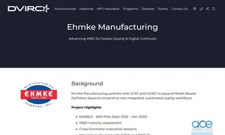 Preview of the Ehmke Manufacturing Case Study