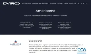 Preview of the Ameriscend Case Study