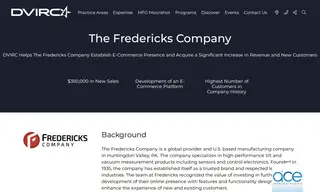Preview of the The Fredericks Company Case Study