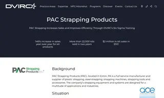 Preview of the PAC Strapping Products Case Study