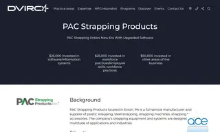 Preview of the PAC Strapping Products Case Study